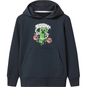 Minecraft chlapecká mikina navy modrá