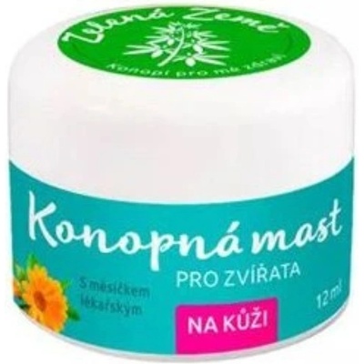 Zelená Země Konopná mast na kůži pro zvířata 100 ml – Sleviste.cz