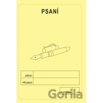 Psaní 1. ročník - školní sešit - Rubínová Jitka