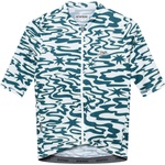 CafÉ du cycliste Фланелка с къс ръкав за колоездене CAFÉ DU CYCLISTE Laurette Cycling jersey - Stars Dark Sea - размер XL (056-4290-0314)