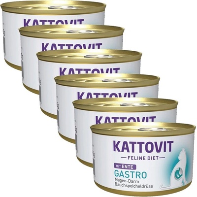 KATTOVIT Gastro консерви патица 6 x 85 г