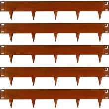 Unigardia obrubník s hroty 18,5 cm x 10 m corten 1 ks