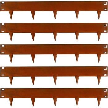Unigardia obrubník s hroty 18,5 cm x 10 m corten 1 ks