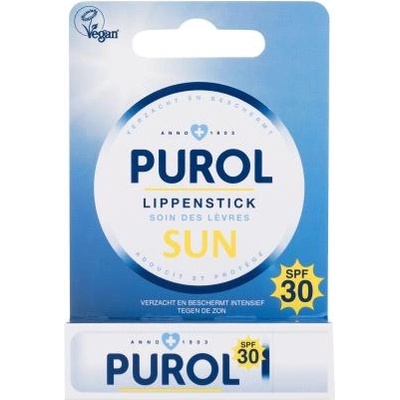 Purol Lipstick Sun SPF30 балсам за устни с uv защита 4.8 гр