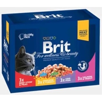 Brit Premium Cat Family Variety 12x100 g