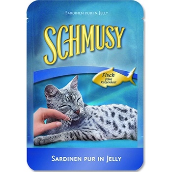 Schmusy Cat Fish tuňák+sardinky 100 g