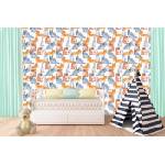 DIMEX ART Самозалепваща се флизелинова фототапета модел с горски животни 375 x 250 см