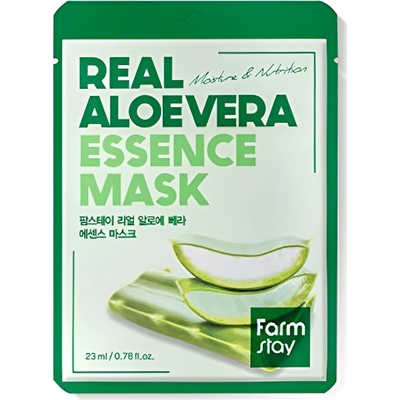 Farmstay Real Aloe Vera Essence Mask 23 ml – Zboží Dáma