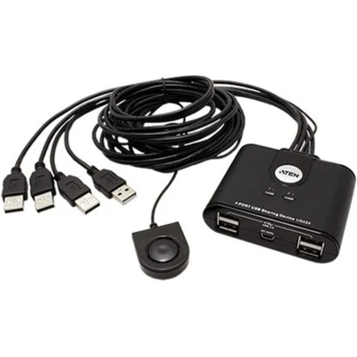 Aten US-424 USB 2.0 Přepínač periferií 4:4