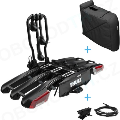 Thule EasyFold 3 945 3bike + taška Thule 9456 + zámok Thule 9785
