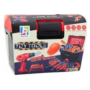 LEAN Toys DIY Toolbox Battery-powered drill set 55pcs