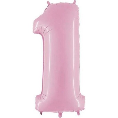 Grabo Fóliový balónek 102 cm číslice 1 barevné varianty Zlatá