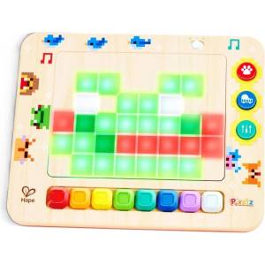 HaPe International Интерактивна играчка Hape International - Pixelz, Мини пиано (H0701) - baby