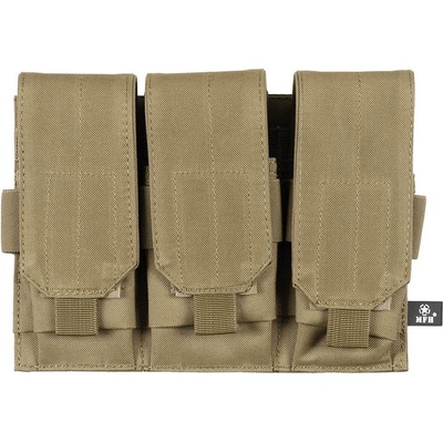 MFH Molle na zásobníky M4/M16 trojitá coyote brown