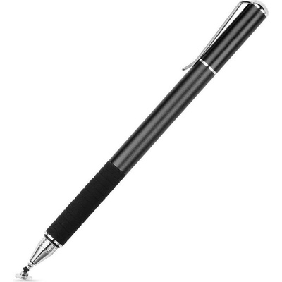 Tech-Protect Универсална писалка за iPad и мобилни устройства - Tech-Protect 2in1 Stylus Pen (черен) (THP042BLK)