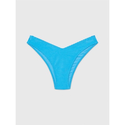 Calvin Klein Бикини Calvin Klein Women's Delta High Leg Bikini Bottoms - Malibu Blue