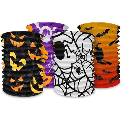 MFP paper s.r.o. Lampion roztahovací 15 cm / Halloween mix – Zboží Mobilmania