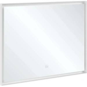 Villeroy & Boch Subway 3.0 - Огледало в рамка със LED осветление, 100x75 см, сензор за допир A4631000 (A4631000)