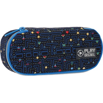 Play Овален ученически несесер Play Run - С 1 цип (162817)