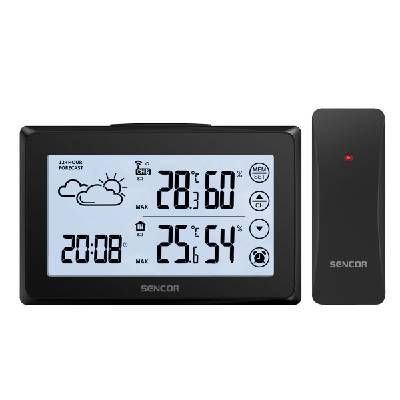 Sencor Bezdrôtová meteostanica SWS 2850, -20 až +60 °C, 433 MHz, SWS 2850