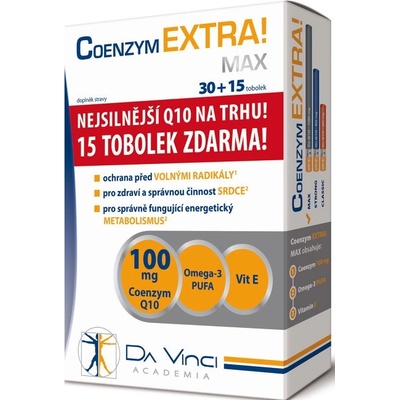 Coenzym EXTRAMax 100 mg DVA tabliet 30+15
