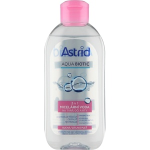 Astrid Мицеларна вода 200 мл 3в1 Aqua Biotic суха