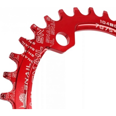 SNAIL Převodník 104 BCD 36T Červený – Zboží Mobilmania