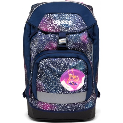 Ergobag batoh Prime fialová reflexný