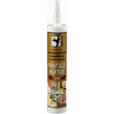 Vysokopevnostní montážní lepidlo Den Braven Mamut Glue, kartuše 290 ml, bílá