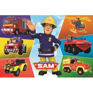 Trefl - Puzzle Fireman Sam 100 pieces - 100 piese