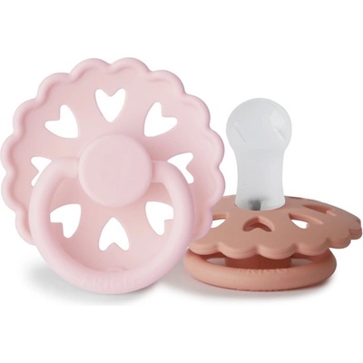 FRIGG Fairytale Round Silicone 2-Pack Size 1 биберон The Snow Queen/The Princess and the Pea 2 бр