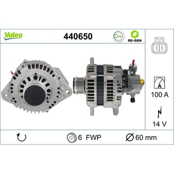 generátor VALEO 440650