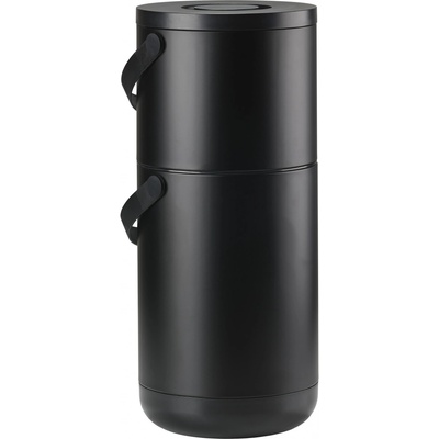 Zone Denmark Kuchyňský kontajner na bio odpad 22+12l Circular Black