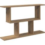 vidaXL Стенен рафт Дъб артизан 80 x 15 x 50, 5 см Инженерна дървесина (8012291)