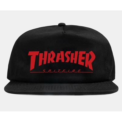 Thrasher X Spitfire Snapback Black
