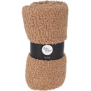 Home Styling Collection deka polyester hnedá 150x120