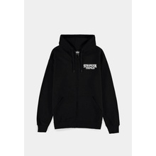 Stranger Things Fireball Men's Zipper Hoodie Black