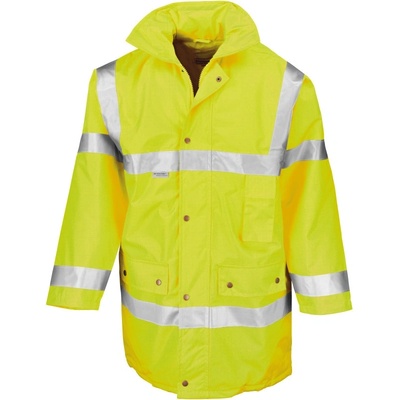 Result Parka R 218X reflexní zateplená Fluorescent oranžová Fluorescent