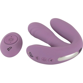 Beau Coeur Mireva - тройно вибриращо дистанционно (лилаво)