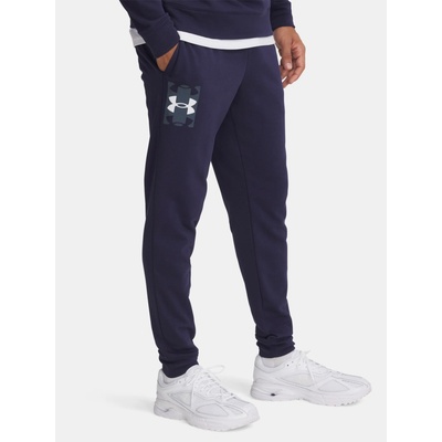 Under Armour Rival Terry Logo Jogger modrá