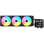 Cougar gaming COUGAR Poseidon Vistek Pro ARGB 360 AiO Liquid Watercooling - Black (CGR-PSDVPRGB-B-360)