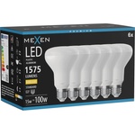 Mexen Nova 6x LED крушка E27, R80, 15W, Топла - 3000K, 1575 lm - L105-E27-1530-01x06 (L105-E27-1530-01x06)