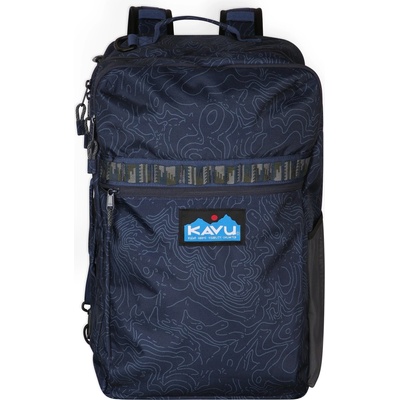 KAVU Дневна раница Kavu Hauler Hills 39 Travel backpack - Navy Topo - размер One Size (504-0623-0311)