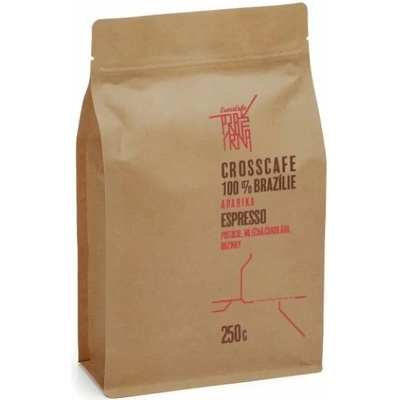 CROSSCAFE Káva CC 100% Brazil 250 g