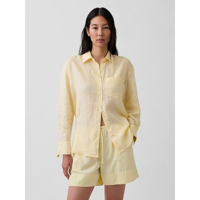 GAP Лнена oversize риза GAP GAP | Zhalt | ЖЕНИ | XXS