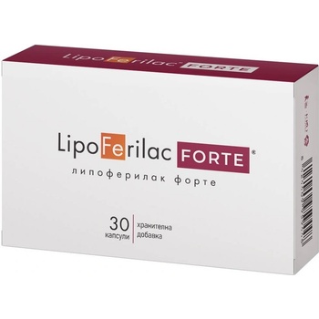 Naturpharma Lipoferilac Forte, 30 капсули, Naturpharma (8424409971921)