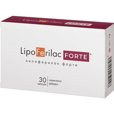Naturpharma Lipoferilac Forte, 30 капсули, Naturpharma (8424409971921)