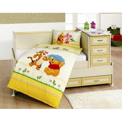 Matějovský povlečení Prasátko žluté 100 x 135 cm 40 x 60 cm – Hledejceny.cz