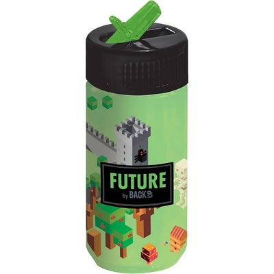 DERFORM - Бутилка със сламка 330 мл DF 31 GAME