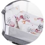 Chipolino Спален комплект за мини кошара Chipolino - Котенце (KOSCLOSET02403)